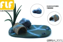 1/20 Scale World Zukan Evolution of Corphish Set - Pokemon Resin Statue - FLF Studio