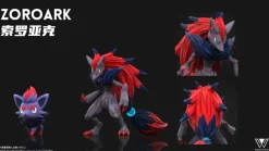 1/20 Scale World Zukan Evolution of Zoroark Set - Pokemon Statue - Wonder Studio
