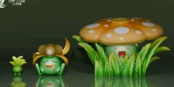 1/20 Scale World Zukan Evolution of Oddish Set - Pokemon Resin Statue - Jiang Studios