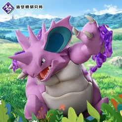 1/20 Scale World Zukan Evolution of Nidoking Set - Pokemon Resin Statue - ZaoMengShi Studio