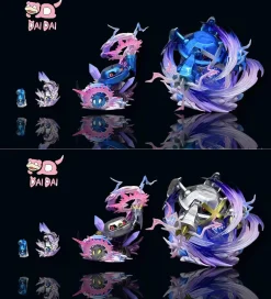 1/20 Scale World Zukan Evolution of Metagross Set - Pokemon Resin Statue - DaiDai Studio