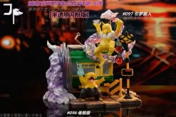 1/20 Scale World Zukan Evolution of Drowzee Set - Pokemon Resin Statue - JP Studio