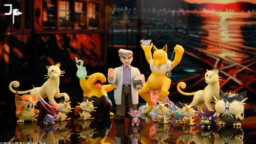 1/20 Scale World Zukan Evolution of Drowzee Set - Pokemon Resin Statue - JP Studio