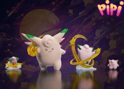 1/20 Scale World Zukan Evolution of Clefairy Set - Pokemon Resin Statue - PIPI Studios