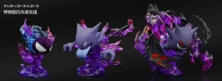 1/20 Scale World Zukan Evolution of Gengar Set - Pokemon Statue - SK Studios