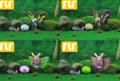 1/20 Scale World Zukan Evolution of Beautifly Set & Evolution of Dustox Set - Pokemon Statue - FLF Studio