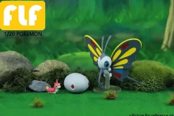 1/20 Scale World Zukan Evolution of Beautifly Set & Evolution of Dustox Set - Pokemon Statue - FLF Studio