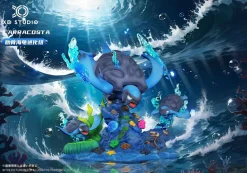 1/20 Scale World Zukan Evolution of Carracosta Set - Pokemon Resin Statue - XO Studio