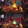 1/20 Scale World Zukan Evolution of Charmander Set - Pokemon Resin Statue - RS Studios