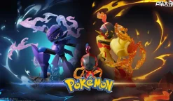 1/20 Scale World Zukan Evolution of Charcadet Set & Ceruledge & Armarouge - Pokemon Statue - Poket Master Studio