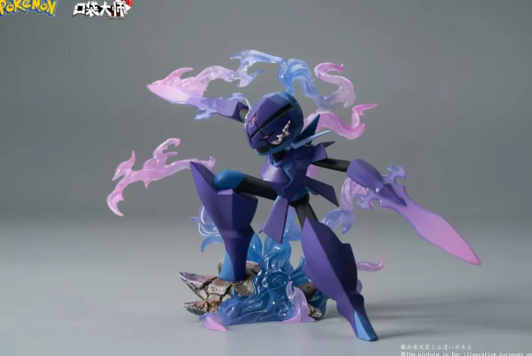 1/20 Scale World Zukan Evolution of Charcadet Set & Ceruledge & Armarouge - Pokemon Statue - Poket Master Studio