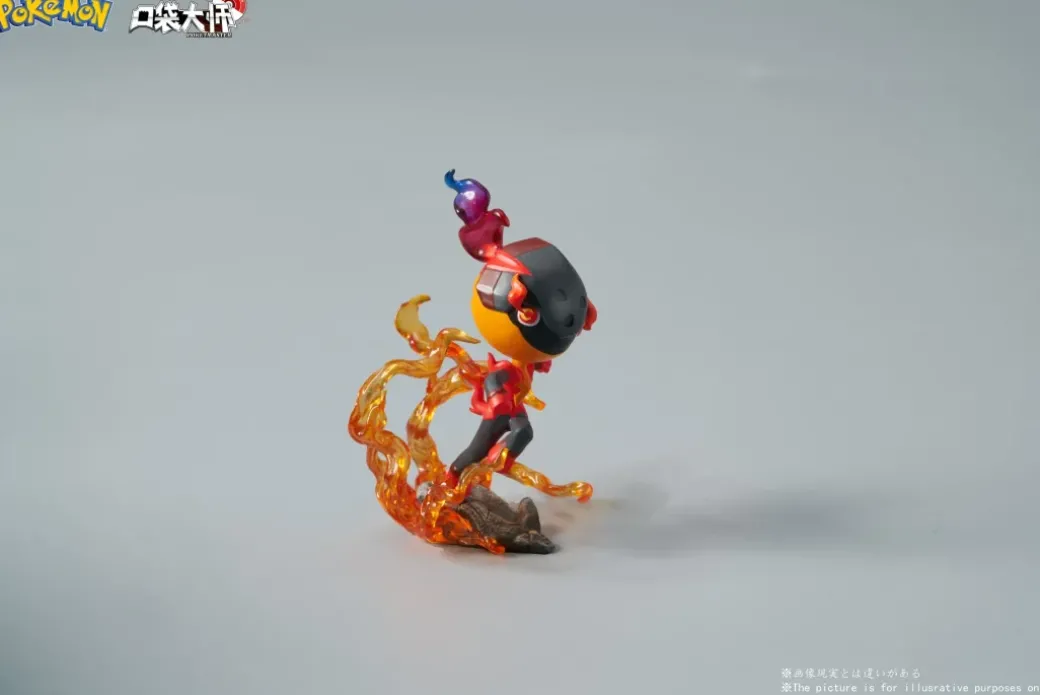 1/20 Scale World Zukan Evolution of Charcadet Set & Ceruledge & Armarouge - Pokemon Statue - Poket Master Studio