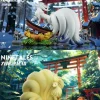 1/20 Scale World Zukan Evolution of Ninetales Set & Komala - Pokemon Resin Statue - Wonder Studio