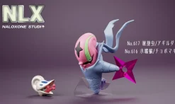 1/20 Scale World Zukan Evolution of Escavalier Set & Accelgor Set - Pokemon Resin Statue - Naloxone Studio