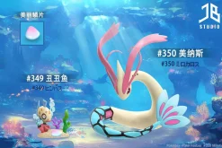 1/20 Scale World Zukan Evolution of Feebas Set - Pokemon Resin Statue - JB Studio