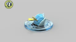 1/20 Scale World Zukan Evolution of Swanna Set - Pokemon Statue - EC-Studio