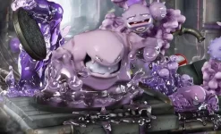 1/20 Scale World Zukan Evolution of Grimer Set & Koffing Set - Pokemon Resin Statue - Wonder Studio