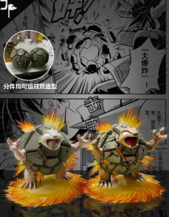 1/20 Scale World Zukan Explosion Golem - Pokemon Resin Statue - JP Studio