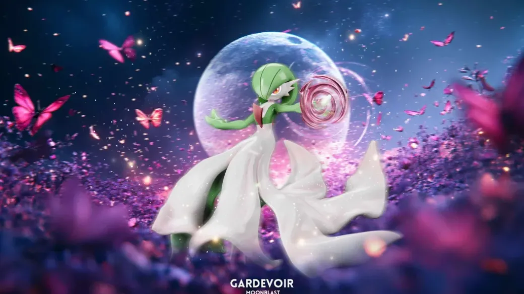 1/20 Scale World Zukan Gardevoir - Pokemon Resin Statue - JP Studio