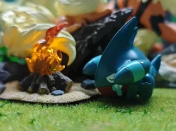 1/20 Scale World Zukan Gible Set - Pokemon Resin Statue - The Studio