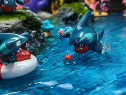 1/20 Scale World Zukan Gible Set - Pokemon Resin Statue - The Studio