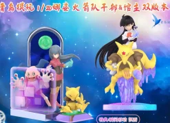 1/20 Scale World Zukan Gym Leader & Team Rocket Admin Sabrina - Pokemon Resin Statue - QN Studios