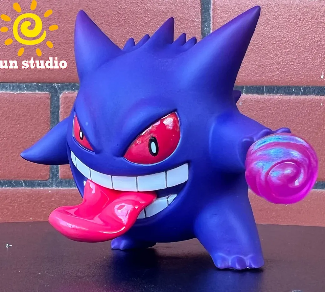 1/20 Scale World Zukan Hand Ball Gengar - Pokemon Statue - sun Studio