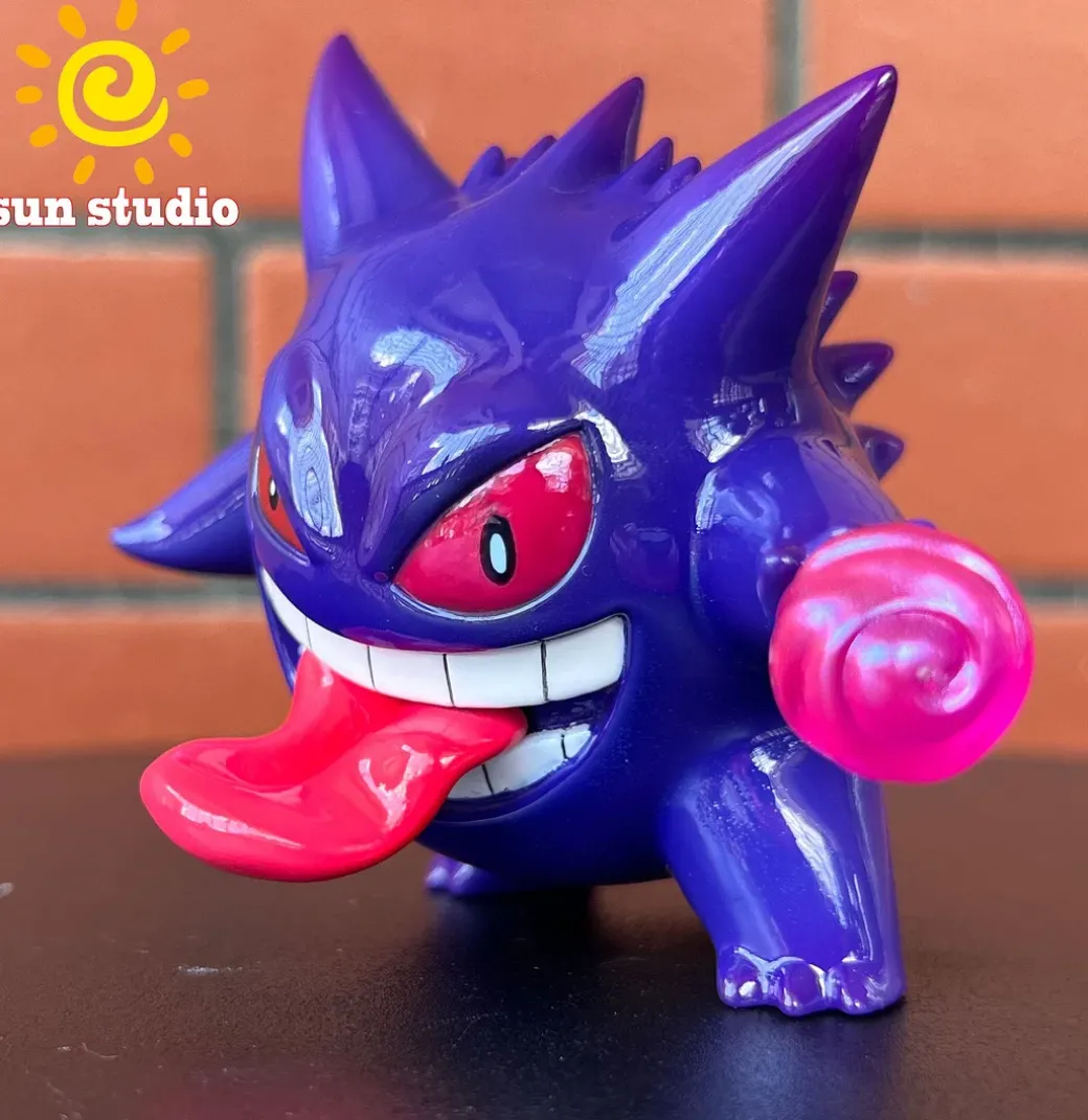 1/20 Scale World Zukan Hand Ball Gengar - Pokemon Statue - sun Studio