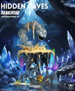 1/20 Scale World Zukan Hidden Cave Group - Pokemon Resin Statue - Wonder Studio