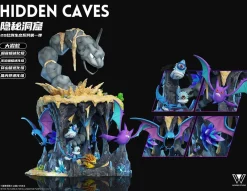 1/20 Scale World Zukan Hidden Cave Group - Pokemon Resin Statue - Wonder Studio