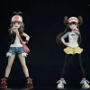 1/20 Scale World Zukan Hilda & Rosa - Pokemon Statue - DaiXiaoSi