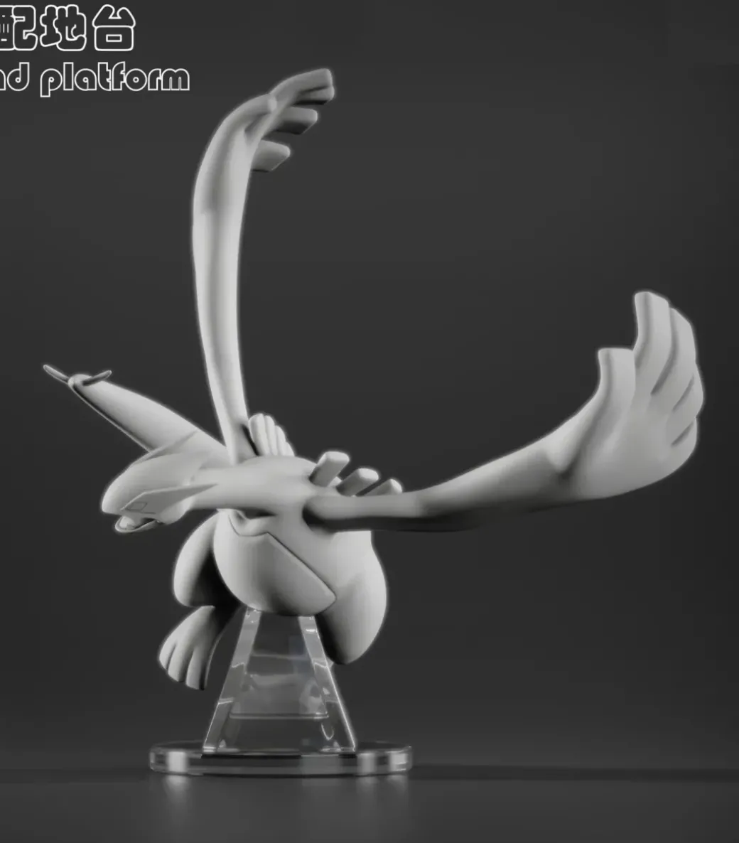 1/20 Scale World Zukan Ho-Oh & Lugia - Pokemon Resin Statue - My-Studio