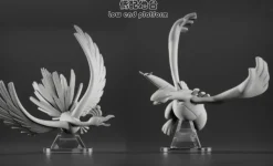 1/20 Scale World Zukan Ho-Oh & Lugia - Pokemon Resin Statue - My-Studio