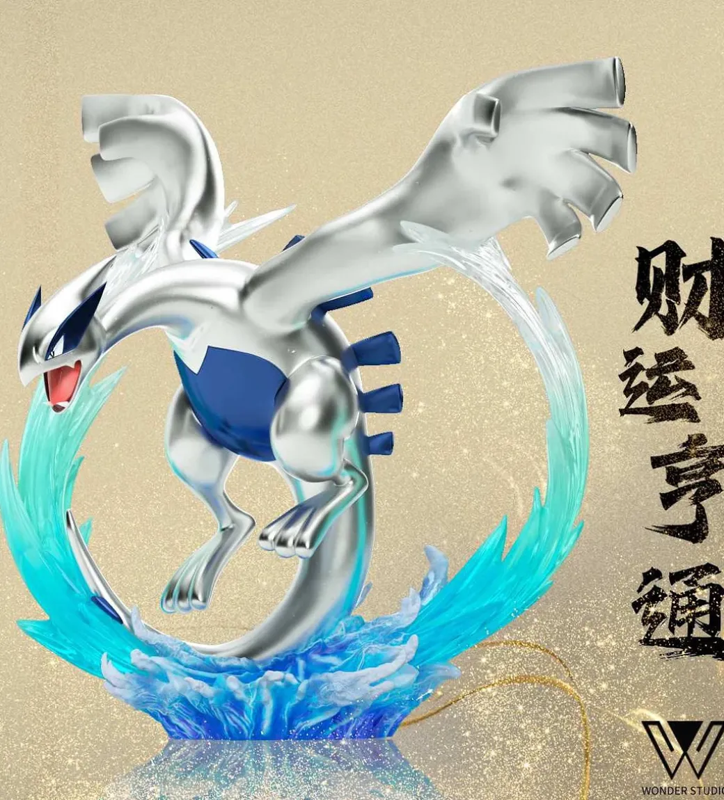 1/20 Scale World Zukan Ho-Oh & Lugia - Pokemon Resin Statue - Wonder Studio