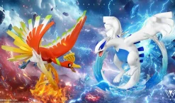 1/20 Scale World Zukan Ho-Oh & Lugia - Pokemon Resin Statue - Wonder Studio