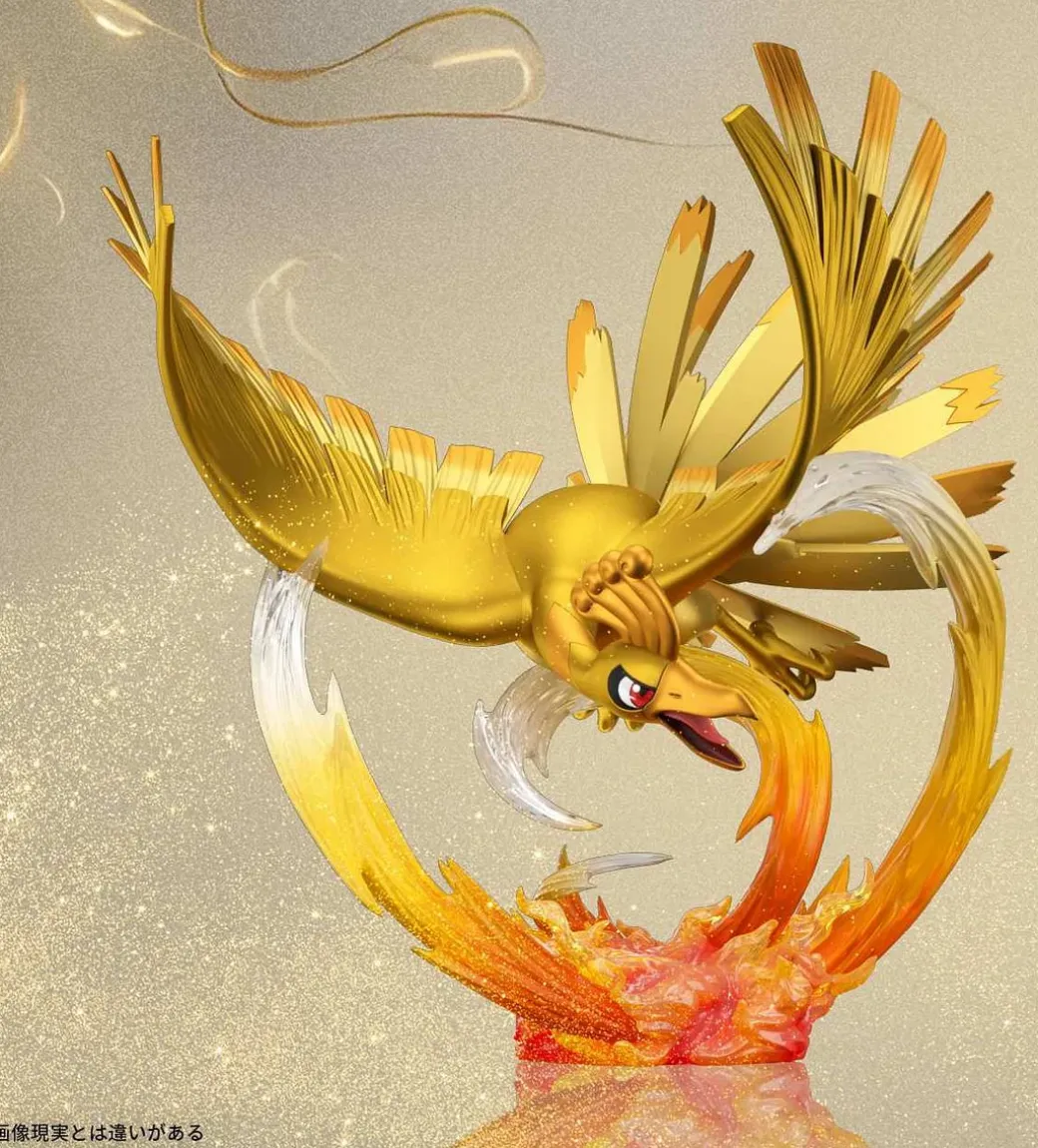 1/20 Scale World Zukan Ho-Oh & Lugia - Pokemon Resin Statue - Wonder Studio