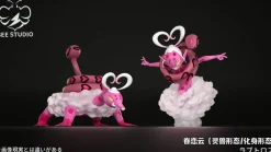 1/20 Scale World Zukan Incarnate Forme & Therian Forme Enamorus - Pokemon Statue - Bee Studio