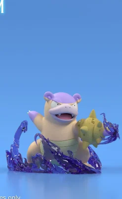 1/20 Scale World Zukan Kanto & Galarian Region Slowpoke Family - Pokemon Resin Statue - PCHouse Studios