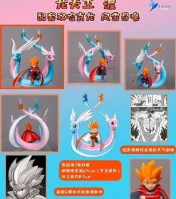 1/20 Scale World Zukan Lance & Aerodactyl & Dragonair & Gyarados - Pokemon Resin Statue - QN Studios