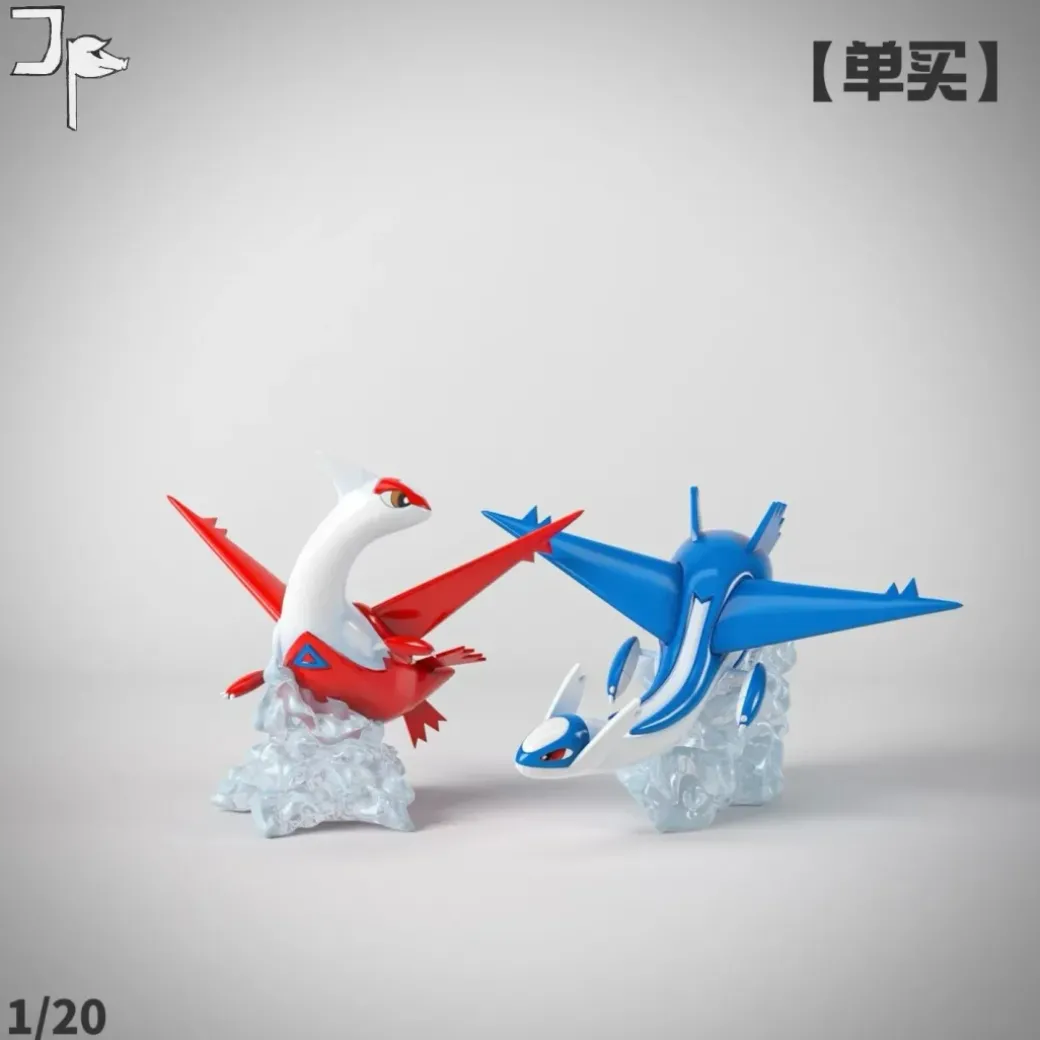 1/20 Scale World Zukan Latias & Latios - Pokemon Resin Statue - JP Studio