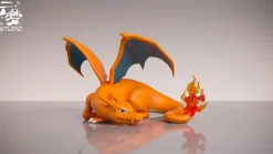 1/20 Scale World Zukan Laying Charizard - Pokemon Statue - Yun Meng Studio