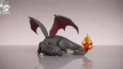 1/20 Scale World Zukan Laying Charizard - Pokemon Statue - Yun Meng Studio