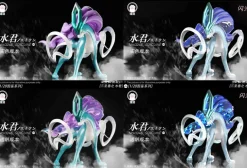 1/20 Scale World Zukan Legendary Beasts Series 003 Suicune - Pokemon Resin Statue - Wang Wang Studio