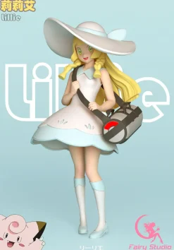 1/20 Scale World Zukan Lillie - Pokemon Statue - Fairy Studio