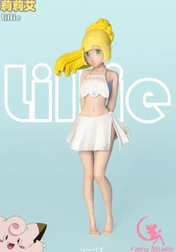 1/20 Scale World Zukan Lillie - Pokemon Statue - Fairy Studio