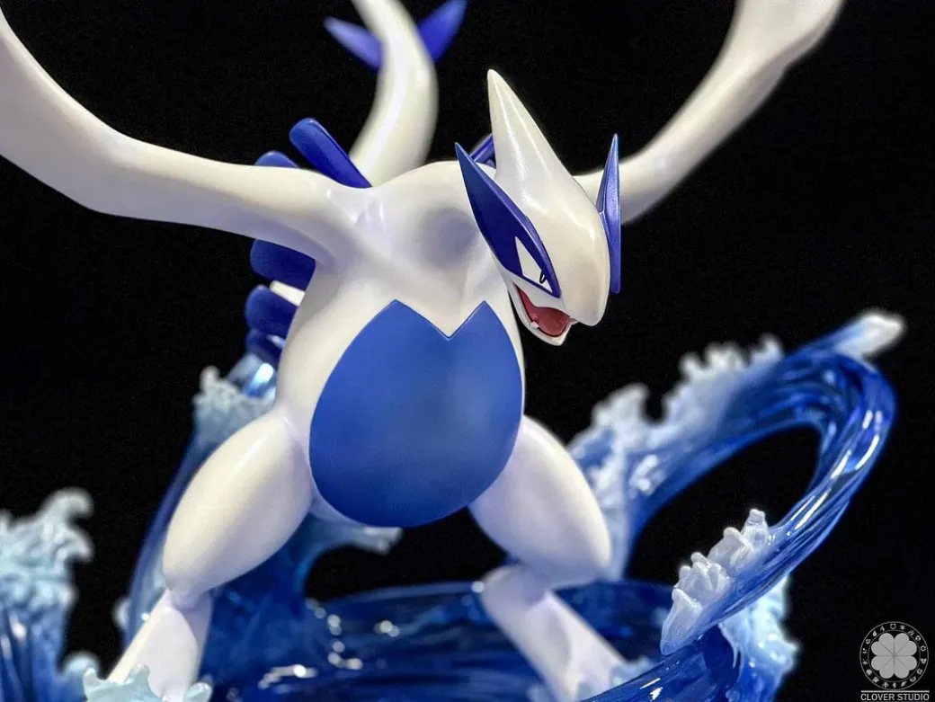 1/20 Scale World Zukan Lugia - Pokemon Statue - Clover Studio