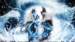 1/20 Scale World Zukan Lugia with LED - Pokemon Resin Statue - Cybera-Studios