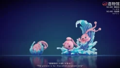 1/20 Scale World Zukan Manaphy & Phione - Pokemon Statue - ZaoWuGuan Studio