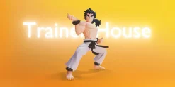 1/20 Scale World Zukan Master Series 002 Agatha, 003 Bruno & Mega Tyranitar - Pokemon Statue - Trainer House Studios