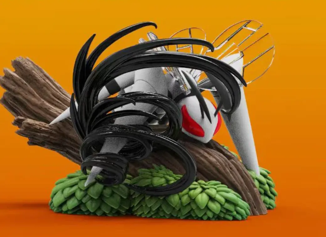 1/20 Scale World Zukan Mega Beedrill - Pokemon Resin Statue - Asterism Studio